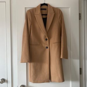 Zara camel coat